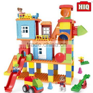 chlidren plastic interlocking large toy building blocks