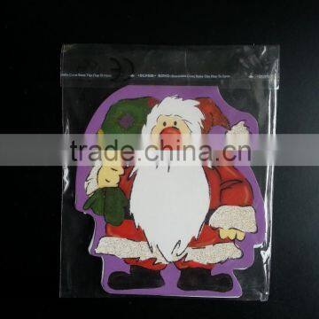 small shaped notebook with colorful page