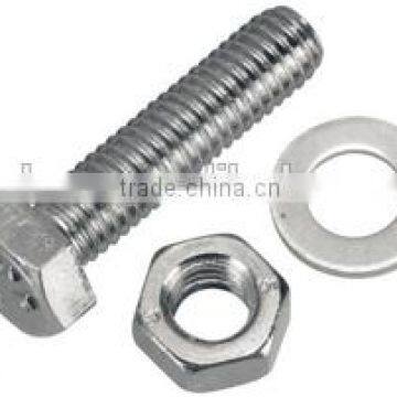 HEXAGON BOLT WITH HEX NUTS