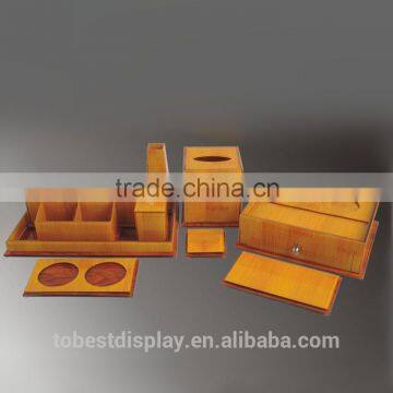 China factory made custom acrylic hotel amenity, plexiglass hotel amenity set, hotel amenities kit