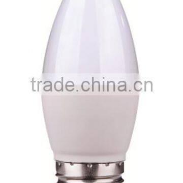Cheap led bulb 3W Plastic and Aluminum body E14 E27 led candle lamp Beam Angle 160 degree