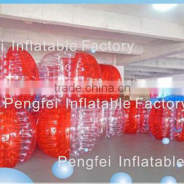 quality inflatable soccer bubble football Body Zorb ball