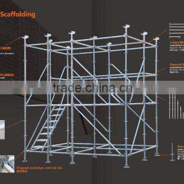 Supply Ringlock Scaffolding parts - Base Jack /U-Head/Ladders/planks