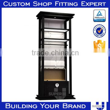 glass display cabinets unit with lighting glass wood display cabinets