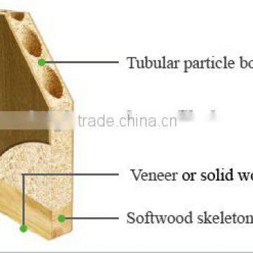 Popular Honeycomb Paper Core Interior Flush Room Door Design photo-3
