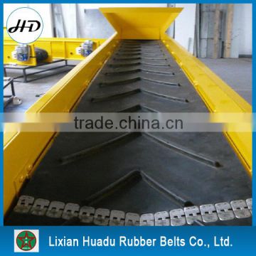 Inclined surface used patterned nylon ep conveyor belt