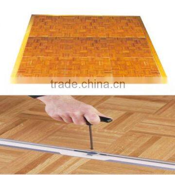 RP Wholesale cheap portable wooden dance floor 3*3ft