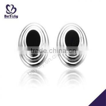 hot sale high quality sterling silver hip hop earring for men