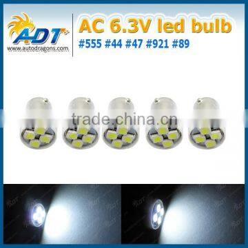 White Ba9s pinball led bulb for india coin operated game pinball machine