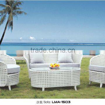 white rattan outdoor furniture