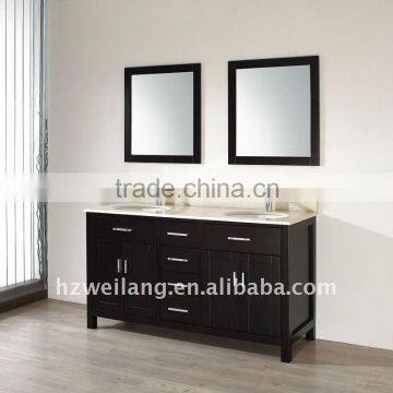 Modern double Solid wood Bathroom Vanity