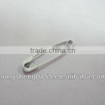 Small white color safety pin with brass masterial in bulk price