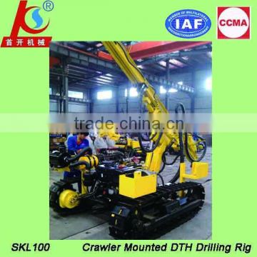 Crawler mounted ! SKL100 bottom hole hammer drilling machine