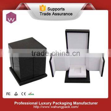 Black magnetic perfume box wooden special design perfume display