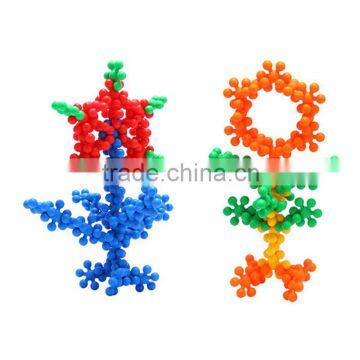 150PCS Snowflake Blocks Kids Plastic Building Blocks Toys photo-3
