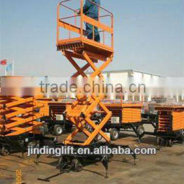 Human Dragging Movable Scissor Hydraulic Lift Table Equipment photo-6