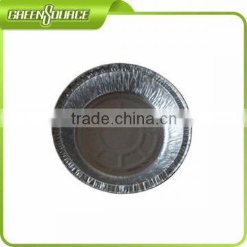 Disposable round aluminium foil pan