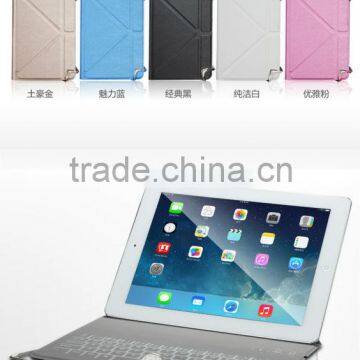 Ultra-Slim Wireless Bluetooth Keyboard With Protective Leather Case Cover For IPad Mini 2 / IPad Mini Facto photo-3
