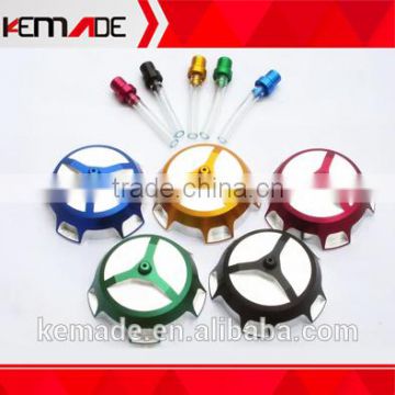 CNC Dirt Bike Aluminum Gas Fuel Cap with five colors CRF50 Gas Cap