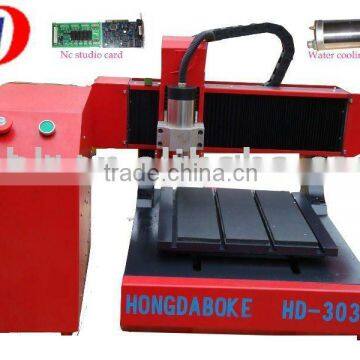 Mini Advertising CNC Wood Engraving Machine HD-3036(PVC, ABS, Double-Color board, MDF, Organic glass, plastic etc)