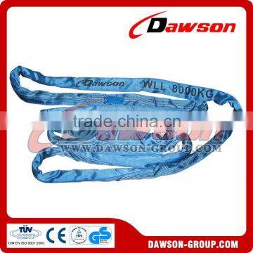 AS4497 100 tons lifting slings heavy duty round sling made in china