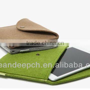 2014 new product for samsung galaxy note felt case leather case