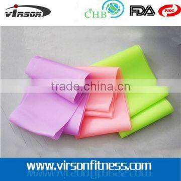 High Flex Latex Rubber Yoga Pilates Therapy Stretch Band