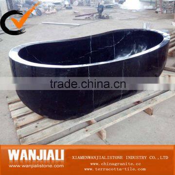 Black Marble Bathtub