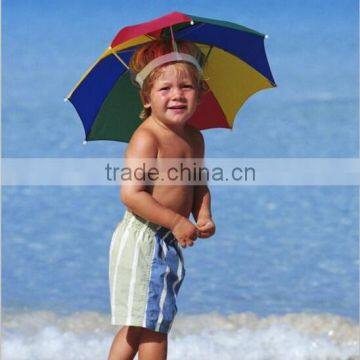 New Product Logo Printed Umbrella Hat For Whole Sale