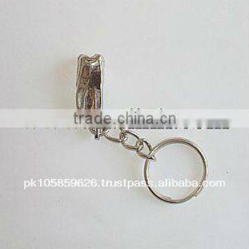 Molar Key Chain, Silver Plated