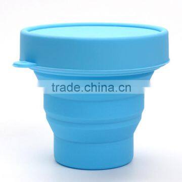 Popular Portable Colorful Silicone Folding Collapsible Cups & Retractable Cup photo-3