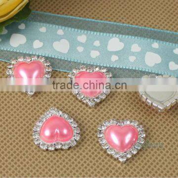 hotfix sticker rhinestone heart shape for wedding invitation card