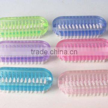 Plastic double side nail brush