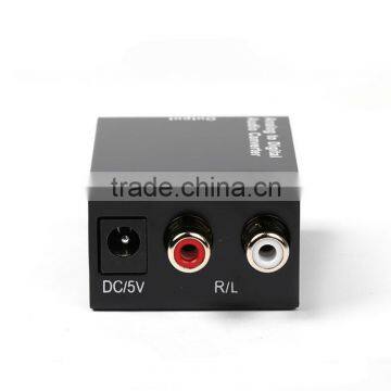 Hot Sale Analog to Digital Optical Coaxial Audio Converter Adapter
