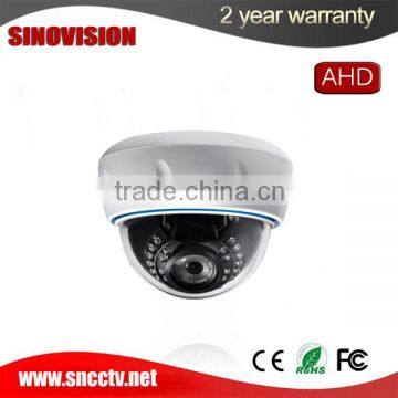 HD Remote Control Indoor Dome AHD Camera With POE