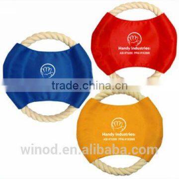 Promotional nylon dog frisbees with customized