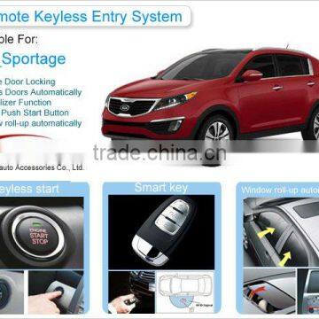 PKE Remote Keyless Starter Car Alarm Syatem for Kia Sportage