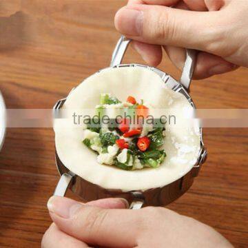 High quality Eco-Friendly Stainless Steel Dough Presser Dumpling Maker Ravioli Mold Easy DIY Pastry Tool