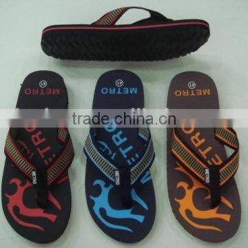 663 LOULUEN Hot Selling EVA Men Sewing Slippers Flip Flops