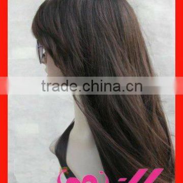 No Moq Fashion Lace Front Wig Synthetic Wig Natural Straight Lace Wig