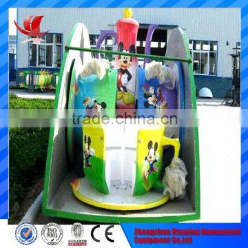 Best quality amusement park carnival trailer mounted teacup rides for children