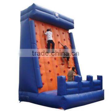 Giant inflatable climbing wall for adult