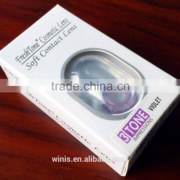 the Most Hot Selling Freshtone Impressions Violet Korean Contact Lens Wholesale