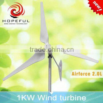 1kw Horizontal Axis Wind Turbine Alternator With Single Tail photo-2