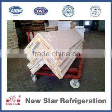 Fireproof corrugated pu Panel /m2 price sandwich panel