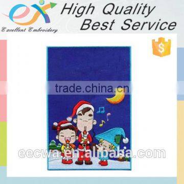 Trade Assurance custom embroidered greeting card