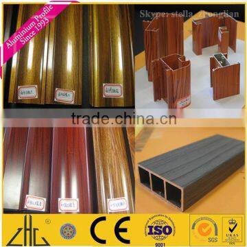 Wow!!Guangzhou Timber Grain Aluminium Extrusion for Mechanical Special Shaped Profile/wood Grain Aluminium Extrusion for Ceiling photo-4