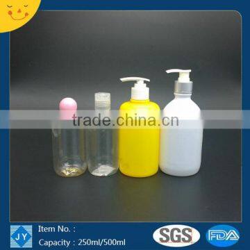 250ml 500ml 8oz 12oz boston round pet plastic bottle