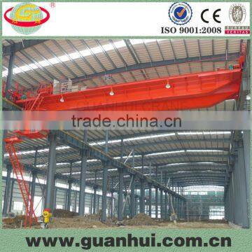 heavy duty electric double girder EOT crane with trolley