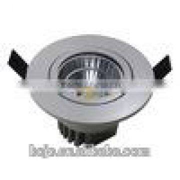 Recessed 5w cob led downlight with reflector for commercial lighting